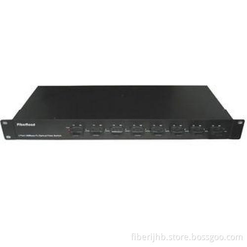 Dynamic LED 100M 8-Port 100Base-Fx Fiber Optic Switches wit